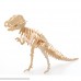 3D Wooden Simulation Animal Dinosaur Assembly Puzzle Model Toy for Kids and Adults 6 piece B077L5DC4V